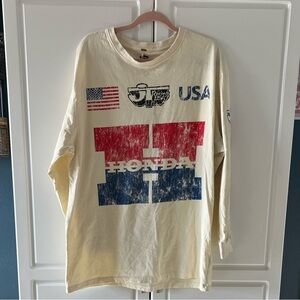 FREE PEOPLE X JT RACING HONDA COLLAB TEE